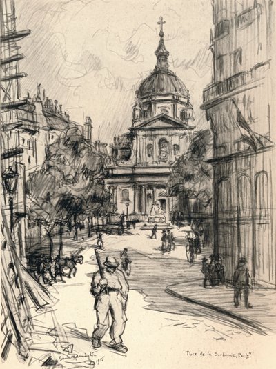 Plaza de la Sorbona, 1915 de Frank Milton Armington