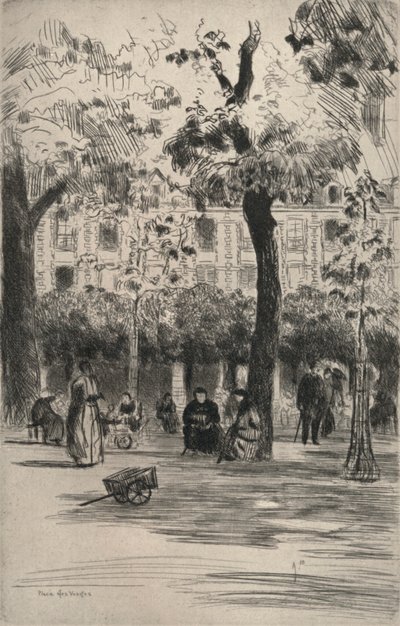Place des Vosges, 1915 de Frank Milton Armington