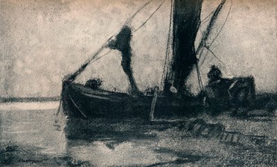 Cargando la barcaza de Frank Mura