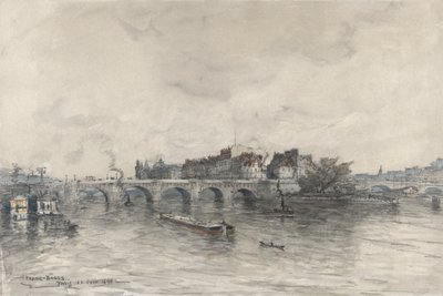La Isla, París (Pont Neuf) de Frank Myers Boggs