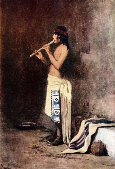Niño nativo americano de Frank Paul Sauerwein