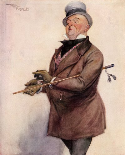 Mr Micawber, de "The Year 1912", publicado en Londres de Frank Reynolds