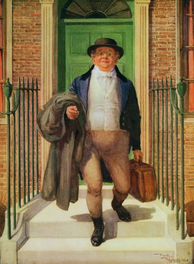 Mr Pickwick Leaving Home de Frank Reynolds