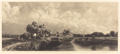 Un Canal Romano, 1904 de Frank Short