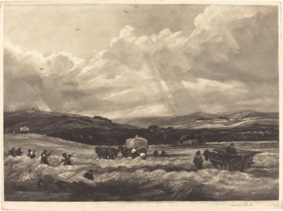 Campo de heno en Yorkshire, 1904 de Frank Short
