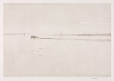 Bruma matutina en el puerto de Chichester de Frank Short