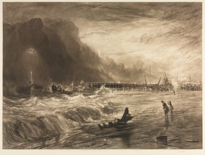 Buque en apuros de Yarmouth de Frank Short