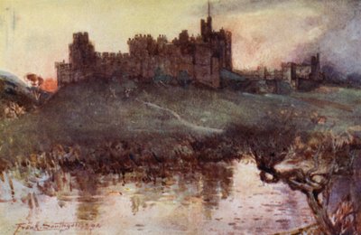 Castillo de Alnwick de Frank Southgate