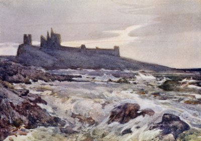 Castillo de Dunstanburgh de Frank Southgate