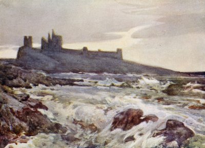 Castillo de Dunstanburgh de Frank Southgate