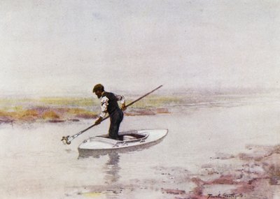 Norfolk Broads: Recolección de Anguilas de Frank Southgate