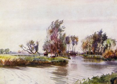 Norfolk Broads: Geldeston Lock de Frank Southgate