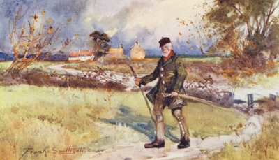 Vida salvaje en East Anglia: An Upland Rover (litografía en color) de Frank Southgate