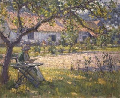 Hora del té de Frank Townhouse Hutchings
