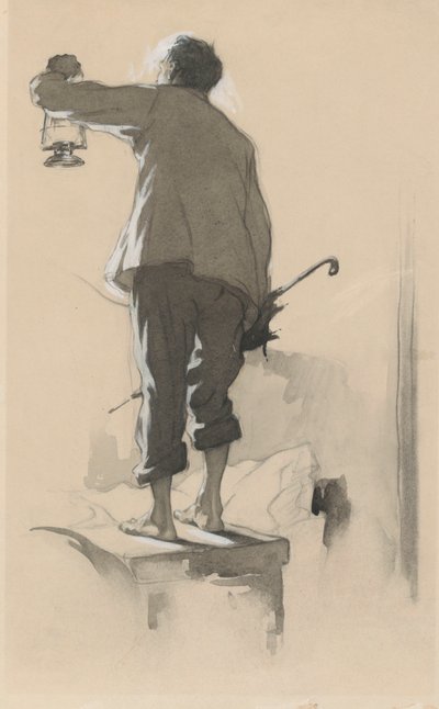 Explorar por esa lúgubre iluminación en busca de fugas de Frank Walter Taylor, 1874 – 1921