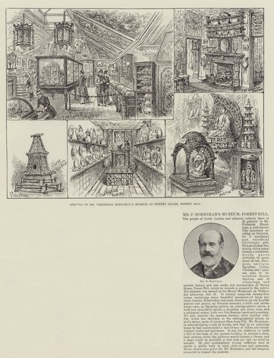 El museo del Sr. F Horniman, Forest Hill de Frank Watkins