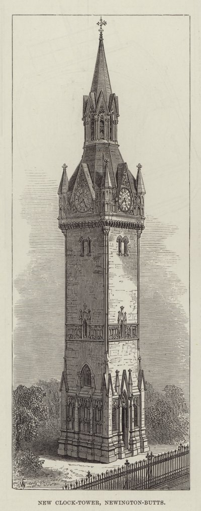 Nueva Torre del Reloj, Newington-Butts de Frank Watkins