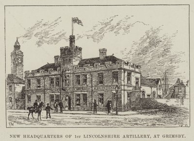 Nueva sede de la 1ª Artillería de Lincolnshire, en Grimsby de Frank Watkins