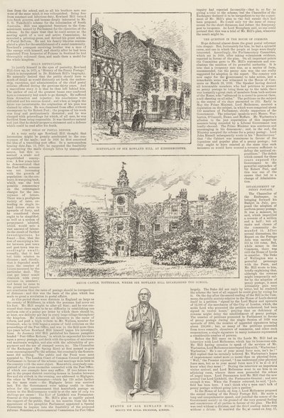 Sir Rowland Hill y el franqueo de un penique, un jubileo memorable de Frank Watkins
