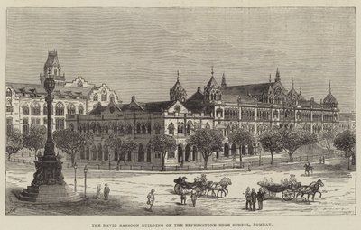El Edificio David Sassoon de la Escuela Secundaria Elphinstone, Bombay de Frank Watkins