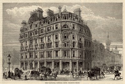 El Club Nacional Liberal, Charing Cross, Londres de Frank Watkins