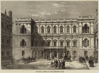 La Real Academia de las Artes, Burlington House de Frank Watkins