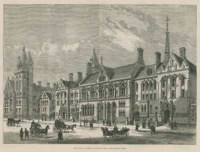Los Tribunales Reales de Justicia: La fachada de Carey Street de Frank Watkins