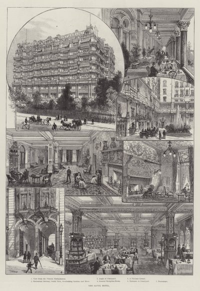 El Hotel Savoy de Frank Watkins