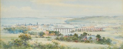 Berwick ( acuarela) de Frank Watson Wood