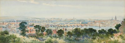 Berwick on Tweed (acuarela) de Frank Watson Wood