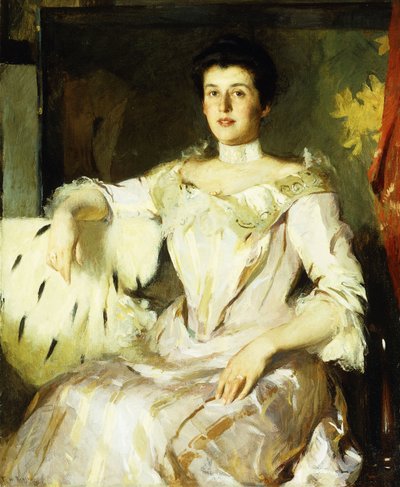 Retrato de una dama de Frank Weston Benson