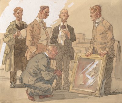 Historia de un cuadro nº 1: Ante el jurado de Frank Wilcox