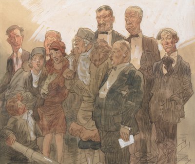 Historia de un cuadro nº 2: El público de Frank Wilcox