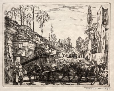 Puerta de París de Frank Wilcox