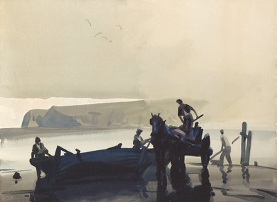 La niebla que se arrastra de Frank Wilcox