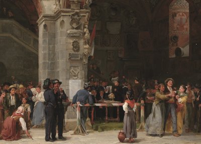 Dibujo para el servicio militar - Italia moderna de Frank William Warwick Topham