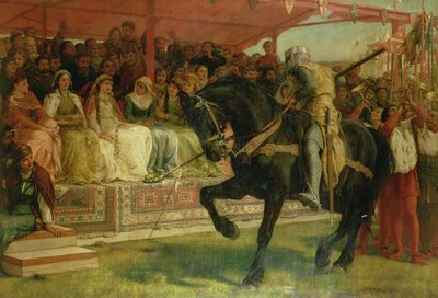 La Reina del Torneo, "Ivanhoe" de Frank William Warwick Topham