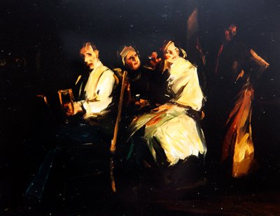 Barrio Latino, c.1920 de Frank van Sloun