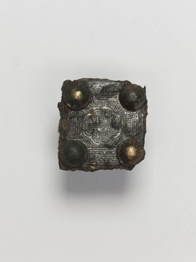 Placa de cinturón, siglo VII de Frankish School