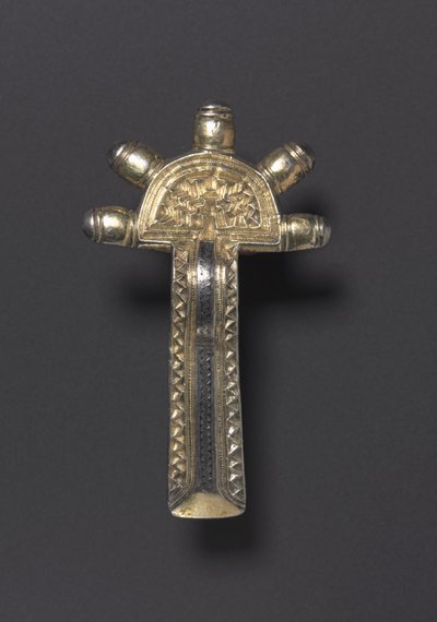 Fíbula de arco, 500-550 de Frankish School