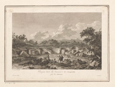 Vista de la cantera de Campo Bello, Selinunte Vuë prise dans les Carrieres de Campo bello près de Selinunte (título sobre objeto) de François Allix