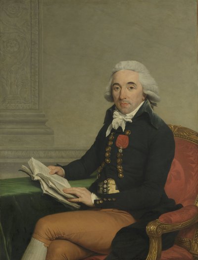 Retrato de un hombre
Retrato de un hombre, quizás Monsieur Baillon de François André Vincent