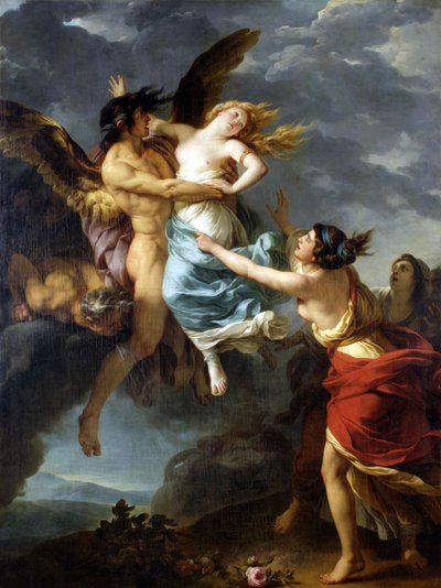 El Rapto de Orithyia, 1782 de François André Vincent