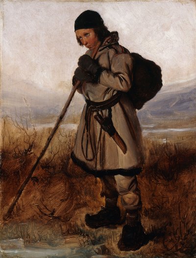Un lapón de François Auguste Biard
