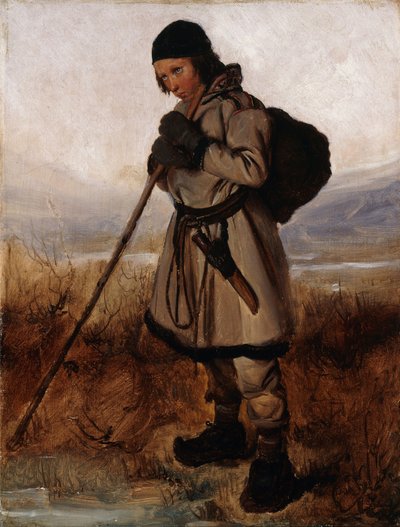 En francés:  Un Lapon A Laplander de François Auguste Biard