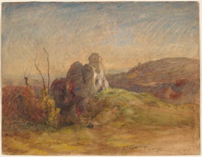 Paisaje de François Auguste Ravier