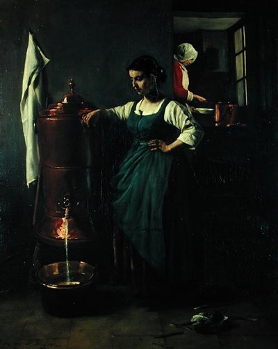 La Fuente de Cobre, 1861 de François Bonvin