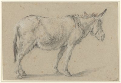 Burro de pie, a la derecha de François Boucher (possibly)