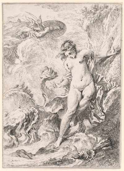 Andrómeda, 1734 de François Boucher