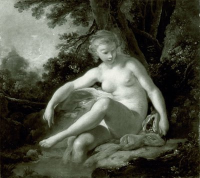 Ninfa del baño de François Boucher
